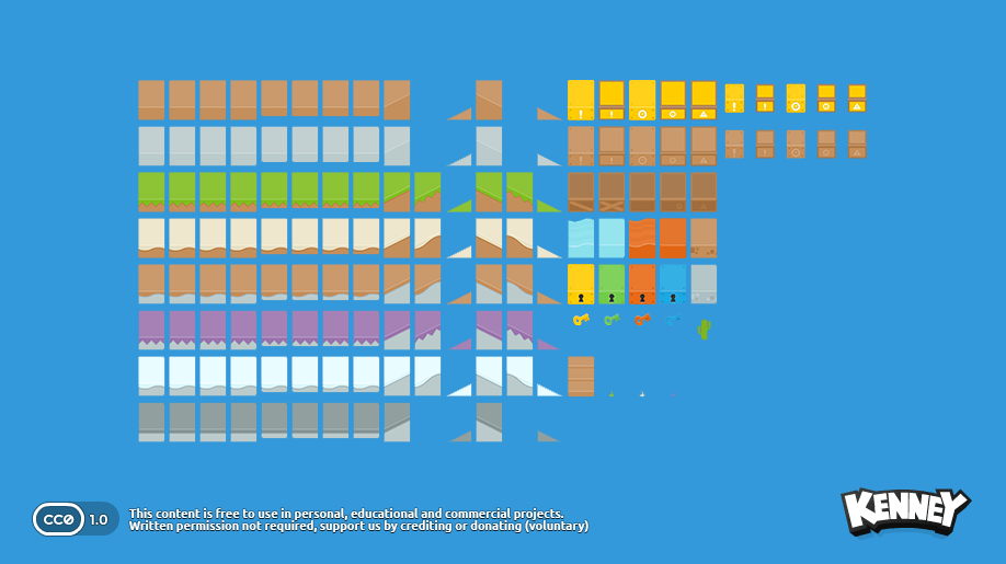 Kenney Free Game Assets in Environments - UE Marketplace